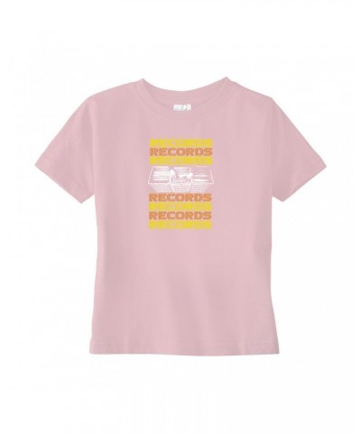 Music Life Toddler T-shirt | Milk Crate Digger Toddler Tee $7.83 Shirts