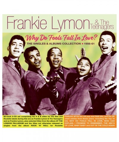 Frankie Lymon & The Teenagers WHY DO FOOLS FALL IN LOVE? CD $12.25 CD