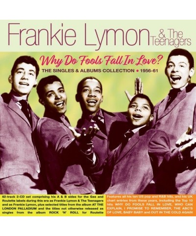 Frankie Lymon & The Teenagers WHY DO FOOLS FALL IN LOVE? CD $12.25 CD