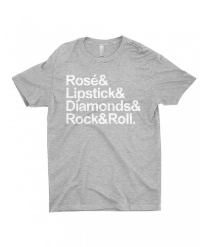 Music Life T-Shirt | Rosé & Rock n' Roll Shirt $5.94 Shirts