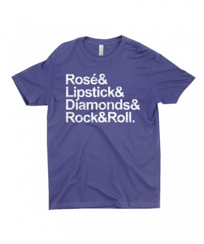 Music Life T-Shirt | Rosé & Rock n' Roll Shirt $5.94 Shirts