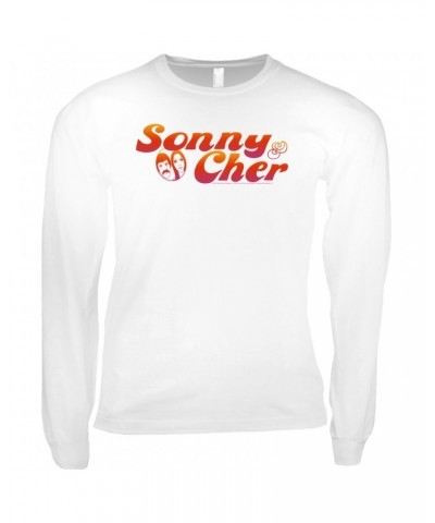 Sonny & Cher Long Sleeve Shirt | Comedy Hour TV Show Logo Shirt $5.98 Shirts