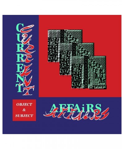 Current Affairs Object & subject (color vinyl) Vinyl Record $3.95 Vinyl