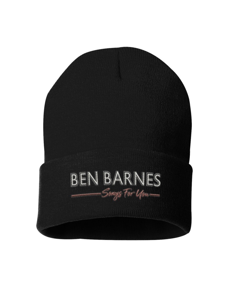 Ben Barnes Songs For You Cuffed Beanie $7.40 Hats