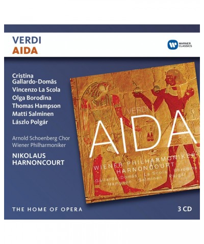 Nikolaus Harnoncourt VERDI: AIDA (3CD) CD $13.20 CD