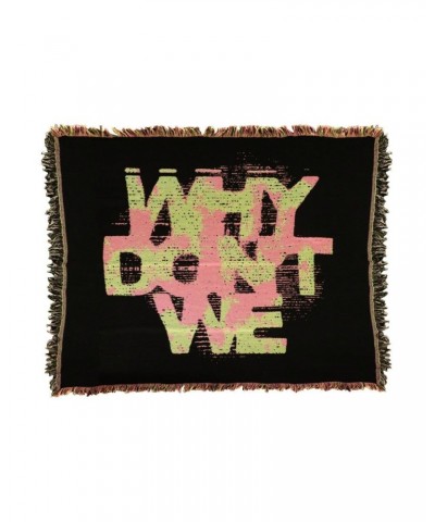 Why Don't We Glitch Lines Blanket $12.39 Blankets