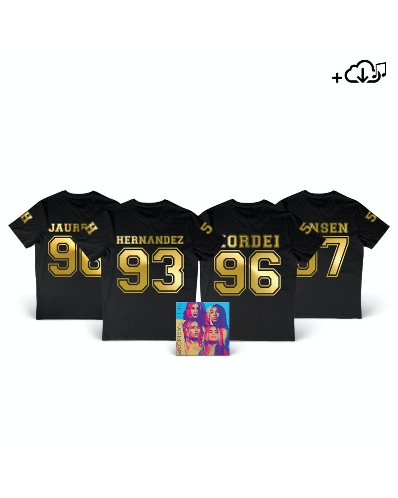 Fifth Harmony Athletic Jersey + Album Download Bundle $8.99 Shirts