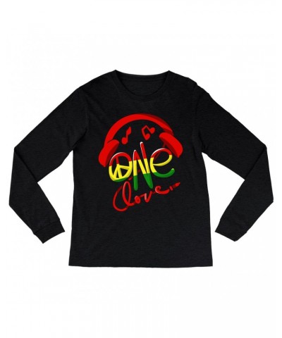 Music Life Heather Long Sleeve Shirt | One Love Shirt $8.38 Shirts