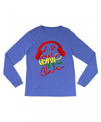 Music Life Heather Long Sleeve Shirt | One Love Shirt $8.38 Shirts