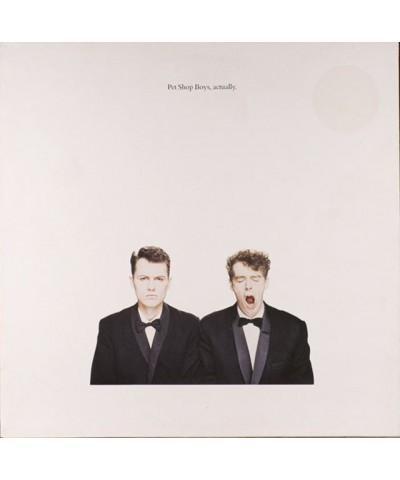 Pet Shop Boys LP Vinyl Record - Actually (20. 18 Remastered Version) $10.07 Vinyl