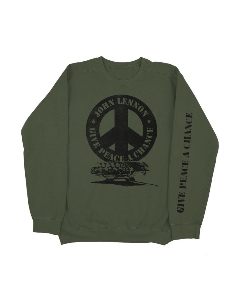 John Lennon Peace Crewneck Sweatshirt $6.39 Sweatshirts