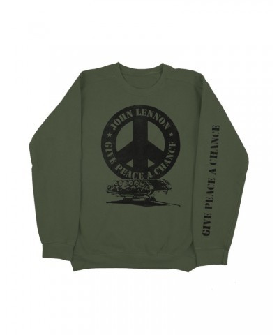 John Lennon Peace Crewneck Sweatshirt $6.39 Sweatshirts