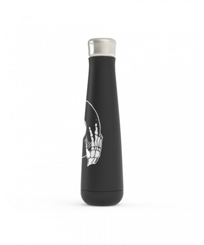 Music Life Water Bottle | Skeletons Spin Vinyl Too Water Bottle $4.96 Drinkware