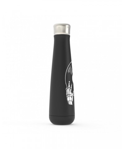 Music Life Water Bottle | Skeletons Spin Vinyl Too Water Bottle $4.96 Drinkware