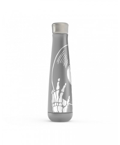 Music Life Water Bottle | Skeletons Spin Vinyl Too Water Bottle $4.96 Drinkware