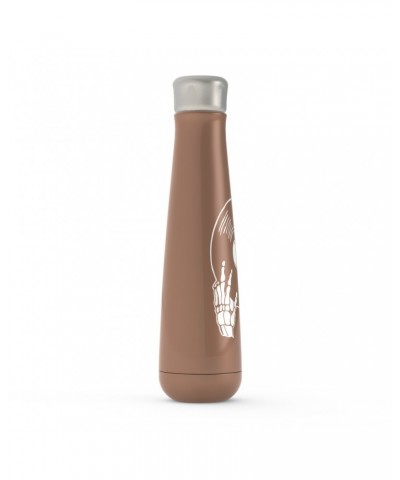 Music Life Water Bottle | Skeletons Spin Vinyl Too Water Bottle $4.96 Drinkware