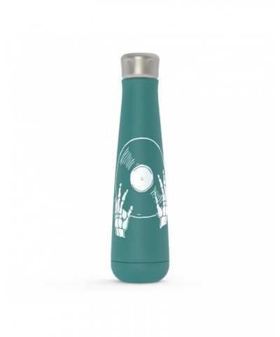 Music Life Water Bottle | Skeletons Spin Vinyl Too Water Bottle $4.96 Drinkware