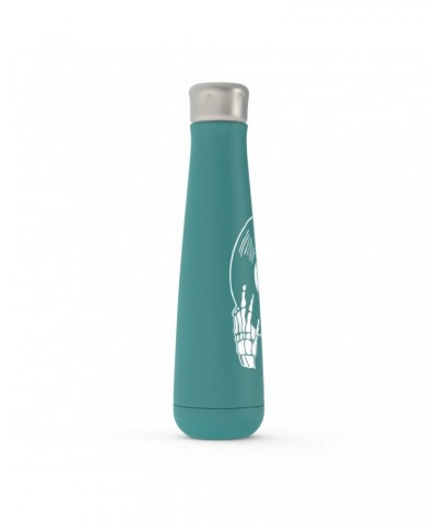 Music Life Water Bottle | Skeletons Spin Vinyl Too Water Bottle $4.96 Drinkware