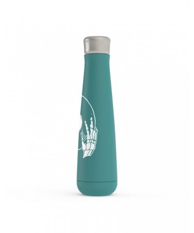 Music Life Water Bottle | Skeletons Spin Vinyl Too Water Bottle $4.96 Drinkware