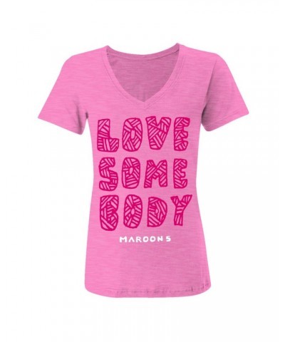 Maroon 5 Love Somebody Women's V-Neck Tee* $9.63 Shirts