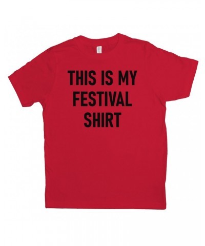 Music Life Kids T-shirt | This Is My Festival Kids Tee $1.15 Kids