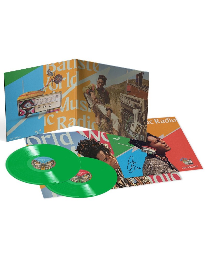 Jon Batiste World Music Radio (2LP Neon Green) $7.42 Vinyl