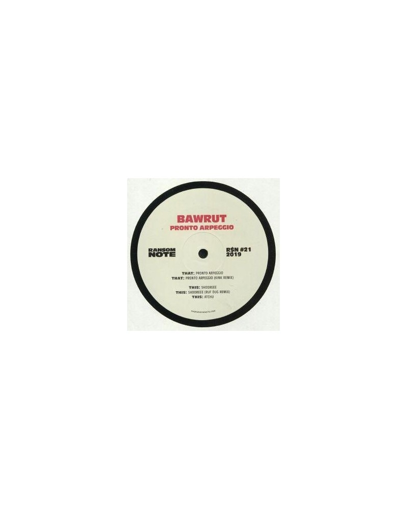 Bawrut Pronto Arpeggio Vinyl Record $16.96 Vinyl