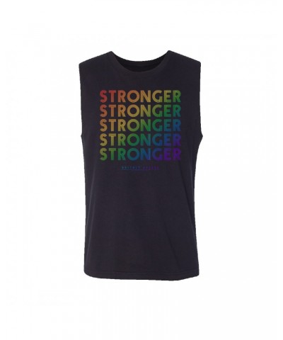 Britney Spears Stronger Rainbow Foil Tank $7.91 Shirts