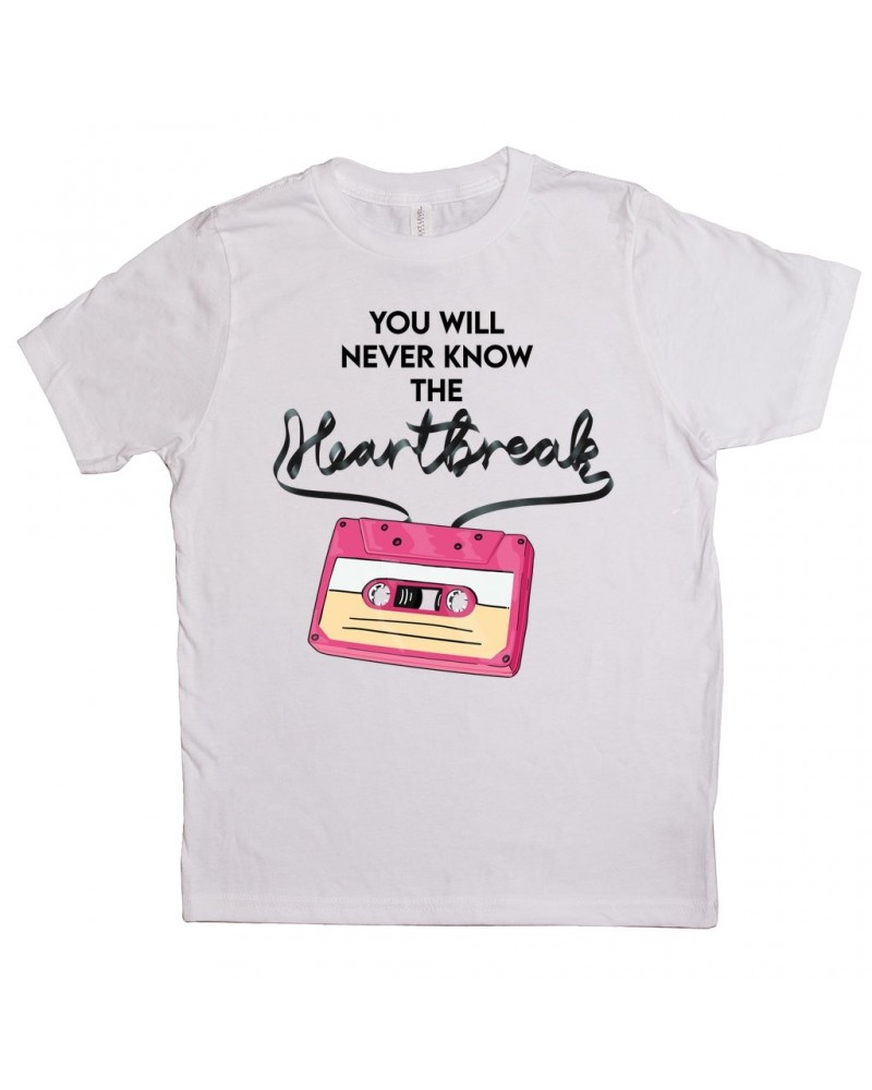 Music Life Kids T-Shirt | Cassette Heartbreak Kids Shirt $8.77 Kids